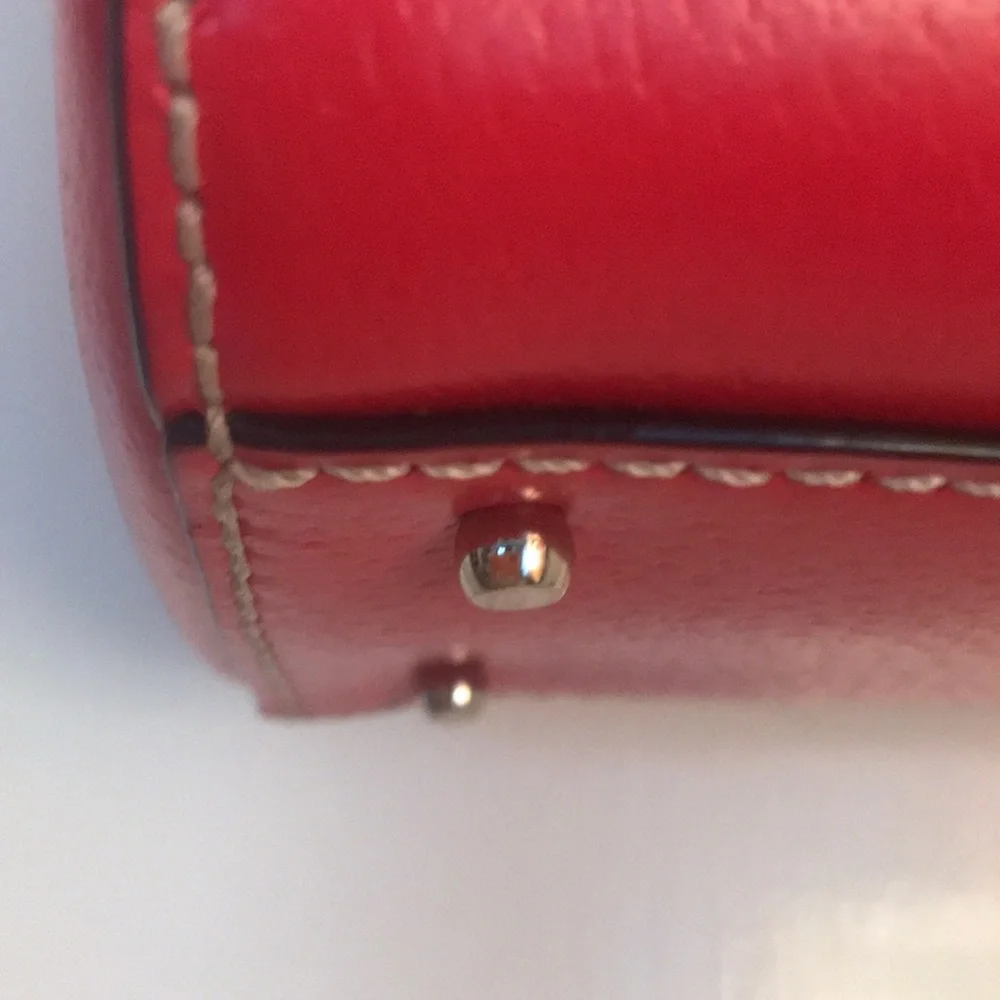 Kate ♠️ Wellesley Quinn Bag in red geranium)Tote - Picture 8 of 15